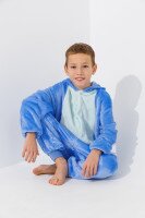 Піжама кігурумі для хлопчика В01 Стіч 110 см Синій  Фото №0