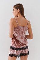 Купить Пижама женская Barwa 0249/250 XL Пудровый Артикул: 2000903625278 Миниатюра фотографии № 5