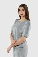 Піжама жіноча Fleri F60147 38 М&#039;ятний (2000990256317А)  Фото №1