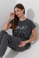 Пижама женская Nicoletta 30052 2XL Серый  Фото №2