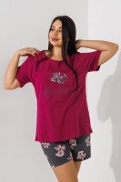 Піжама жіноча RUBINA 4997 2XL Фіолетово-сірий  Фото №2