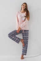Пижама женская RUBINA 6621 3XL Пудровый (2000990748935A)