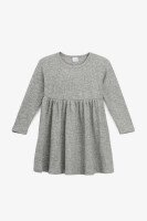 Платье однотонное для девочки Q3234 92 см Серое  Фото №5