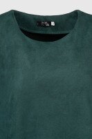 Платье однотонное женское On me 2329 2XL Зеленый (2000990735812D)  Фото №5