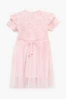 Платье с принтом для девочки Baby Show 16608 116 см Розовый  Фото №9