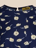 Платье с узором женское LAWA WTC02306 S Темно-синий  Фото №5