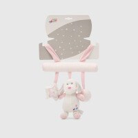 Підвіска з брязкальцем та дзвоником Песик BABY TRADE 11/5007/4 Рожевий (2000990362964)  Фото №2