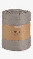Покривало стьобане 178204 210 х 240 см Сірий  Фото №1