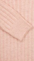 Женский поло однотонный On me 8527 One Size Пудровый  Фото №1