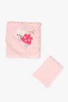 Полотенце Unisex с уголком Ramel 397 Розовый (2000990746214A)