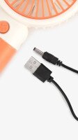 Портативний вентилятор Mini Fan-139 Помаранчевий  Фото №1