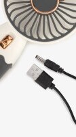 Портативный вентилятор Mini Fan-210 Бело-серый  Фото №1