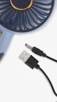 Портативний вентилятор Mini Fan-210 Блакитно-синій  Фото №1