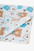 Постельное белье (пододеяльник+наволочка) Мишка П210.М Голубой  Фото №3