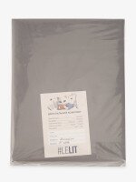 Купить Постельное белье Двуспальное LeLIT P-0240 180х215 см Темно-серый Артикул: 2000000356778 Миниатюра фотографии № 4