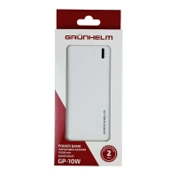 Купити Повербанк GRUNHELM GP-10W 10.000 mAh Білий Артикул: 6990001375181 Фото мініатюра № 3