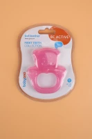 Прорезыватель для зубов с гелем &quot;Мишка&quot; BabyOno 1013 Розовый (2000989456582)  Фото №0