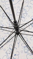 Купить Прозрачный зонтик полуавтомат для девочки 013 Голубой Артикул: 2000999335785 Миниатюра фотографии № 4