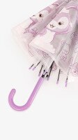 Купить Прозрачный зонтик полуавтомат для девочки 013 Сиреневый Артикул: 2000999335778 Миниатюра фотографии № 5