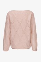 Пуловер однотонный женский Park karon 8329 One Size Пудровый  Фото №2
