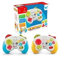 Развивающий музыкальный джойстик геймпад WToys 63566 Желтый