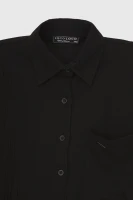 Рубашка однотонная для девочки LocoLoco 9078 128 см Черный (2000990348487S)(SC)  Фото №8