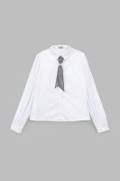 Сорочка однотонна для дівчинки Vio Faloni 3308 152 см Білий (2000990495020D)(SC)  Фото №6
