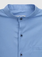 Рубашка однотонная для мальчика Redpolo 1713-1 152 см Синий (2000990388032D)(SC)  Фото №6