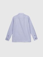Сорочка однотонна для хлопчика Redpolo 1723-1 158 см Блакитний (2000990388094D)(SC)  Фото №8