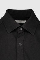 Рубашка однотонная мужская Redpolo 3656 L Черный  Фото №6