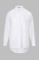 Сорочка однотонна жіноча AYN 1963 S Білий (2000990421562S)  Фото №5