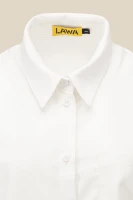 Купить Рубашка однотонная женская LAWA K-WTC02392 XL Молочный Артикул: 2000990648853 Миниатюра фотографии № 7