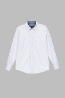 Рубашка с узором для мальчика Deniz 30124 116 см Белый (2000990438577D)(SC)  Фото №5