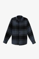 Рубашка с узором для мальчика Moda arpol DN1114 146 см Темно-синий  Фото №4