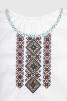 Сорочка з вишивкою для дівчинки ОЛЕКСАНДРА №6 140 см Зелений (2000902483411D)(SC)  Фото №8
