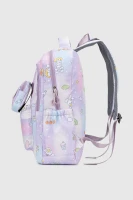 Рюкзак+кошелек для девочки R9908 Сиреневый (2000990628428A)(SC)  Фото №1