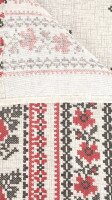 Купить Полотенце кухонное льняное "Маки" SD15732 75 х 35 см Красный Артикул: 2800000100827 Миниатюра фотографии № 3