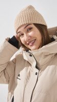 Купить Шапка женская 2437 One Size Бежевый Артикул: 2000999327131 Миниатюра фотографии № 2