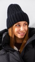 Купити Шапка жіноча N-2 One Size Чорний Артикул: 2000999269011 Фото мініатюра № 1