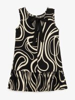 Купить Сарафан с узором для девочки Aura Style 5015 128 см Черный Артикул: 2000999566684 Миниатюра фотографии № 8