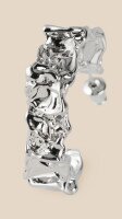 Купити Сережки жіночі "Sculptural metal" LAWA WBJ02610 Малий Срібний Артикул: 2000999550669 Фото мініатюра № 2