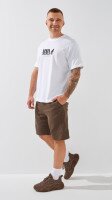 Шорты однотонные мужские 8819 XL Коричневый (2000990517050S)  Фото №1