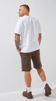 Шорты однотонные мужские 8819 XL Коричневый (2000990517050S)  Фото №2