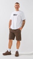 Шорты однотонные мужские 8819 XL Коричневый (2000990517050S)