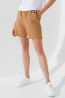 Купить Шорты однотонные женские LAWA WBC02406 S Коричневый Артикул: 2000990675361 Миниатюра фотографии № 3