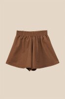Шорты трикотажные однотонные женские LAWA WBC02410 XL Мокко  Фото №7