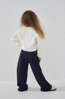 Купить Штаны однотонные для девочки Vio Faloni 5501 116 см Синий (2000990494788D)(SC) Артикул: 2000990494788 Миниатюра фотографии № 3