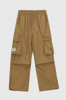 Штаны однотонные для мальчика Yekipeer C76 122 см Коричневый (2000990523136D)(SC)  Фото №4