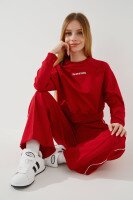 Брюки палаццо для девочки LAWA K-GTC02302 140 см Красный  Фото №1