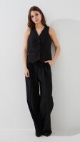 Купить Брюки палаццо с узором женские LAWA WTC02336 S Черный Артикул: 2000990770875 Миниатюра фотографии № 2